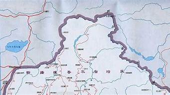阿勒泰地区地图_阿勒泰地区地图全图高清版